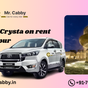 Innova Crysta on rent in Udaipur