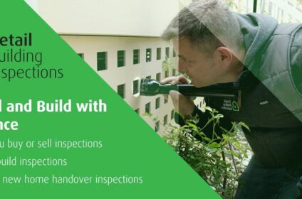 Building inspector Adelaide conducting a professional building inspection and pest inspection during a pre purchase inspection at a residential property
