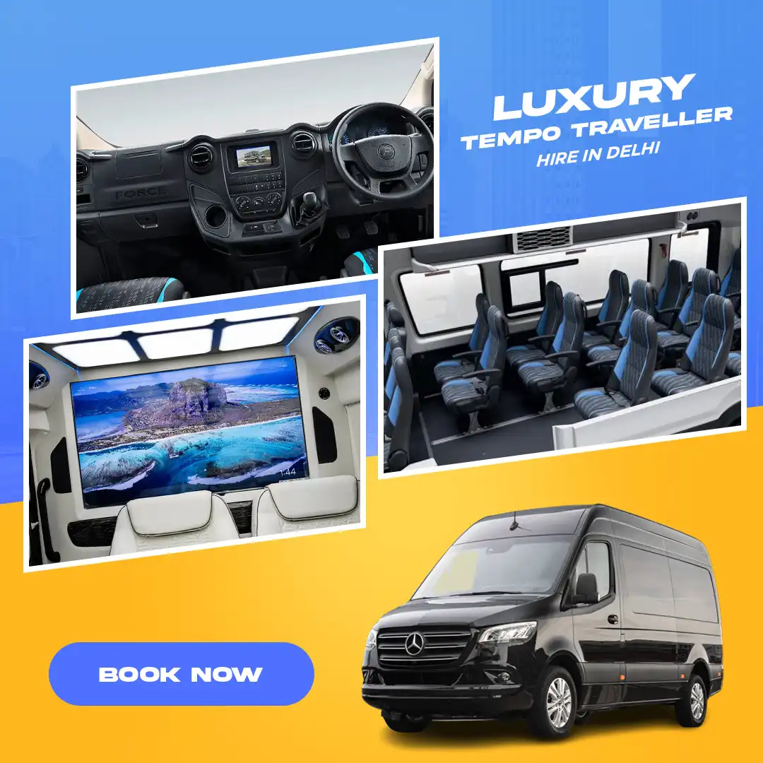 Luxury tempo traveller hire in delhi