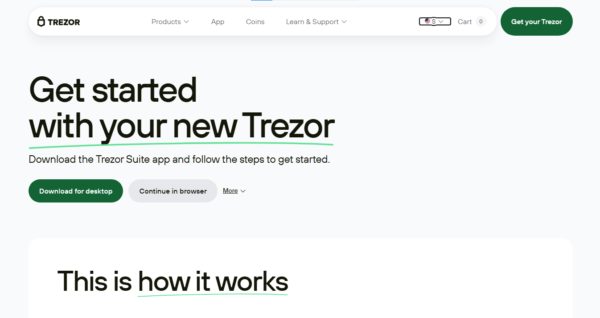 Trezor.io/Start – Download and Install Trezor Suite App