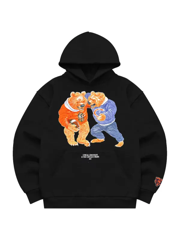 Lyrical-Lemonade-x-Chicago-Bears-Black-Tackle-Hoodie