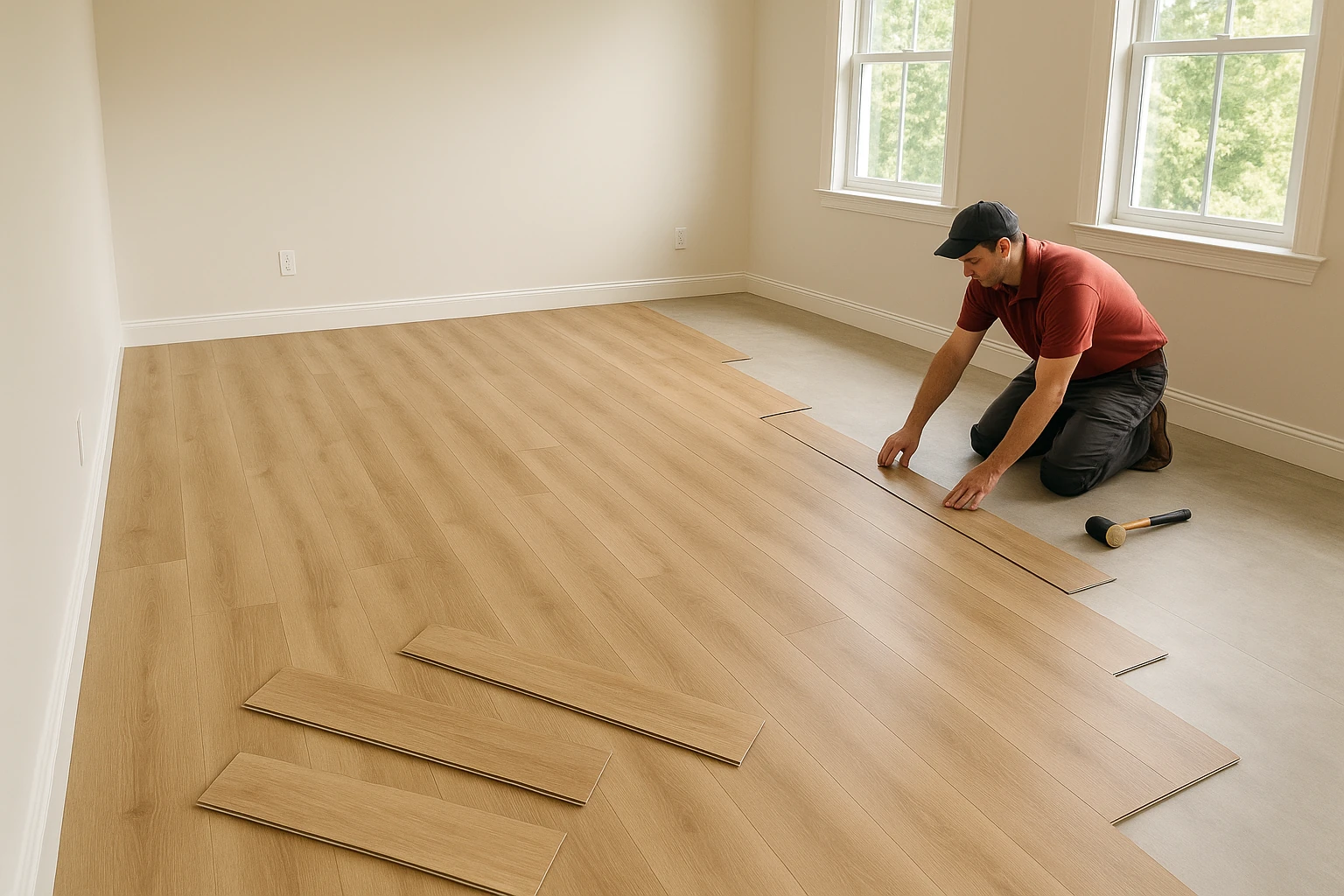 luxury-vinyl-plank-installation-click-lock